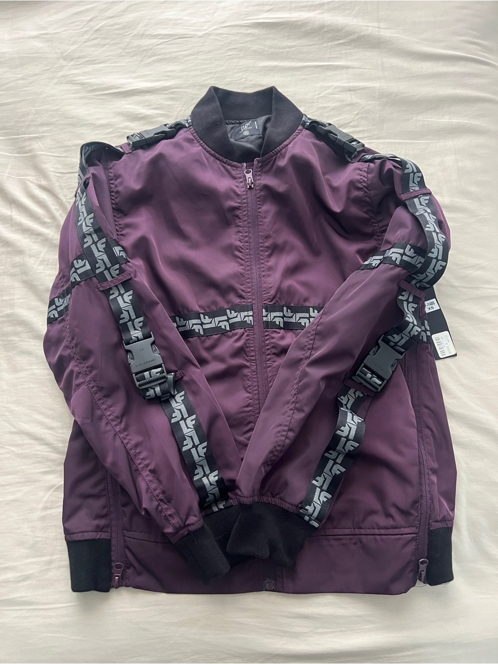 NEW Purple Bomber Jacket